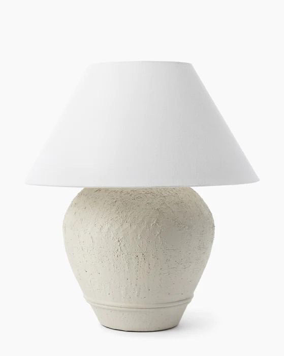 Luma “Hand-Painted Pottery Lamp”