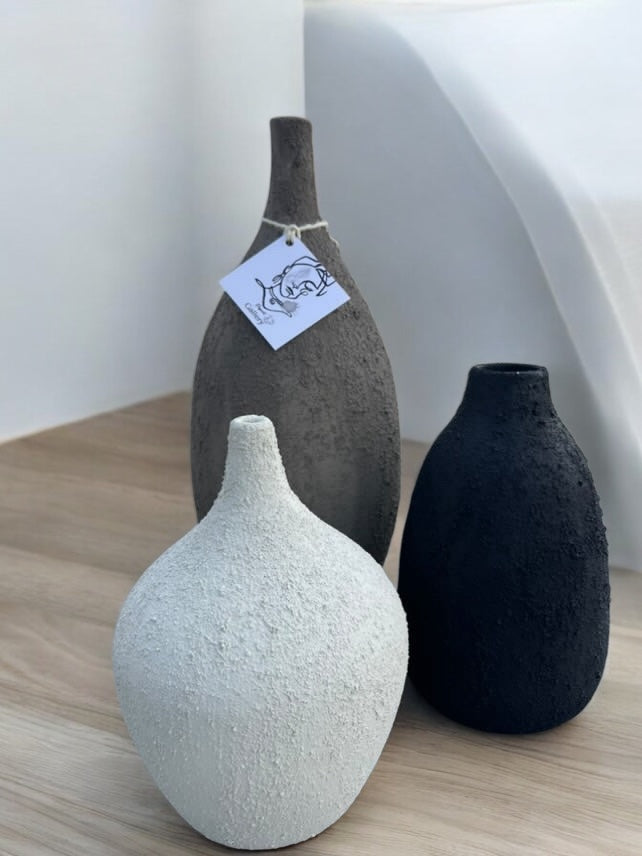 Night set “Hand-Painted Pottery vase ”