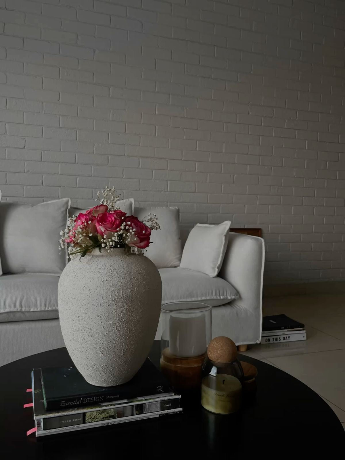 Serene Essence Vase “Hand-Painted Pottery vase ”