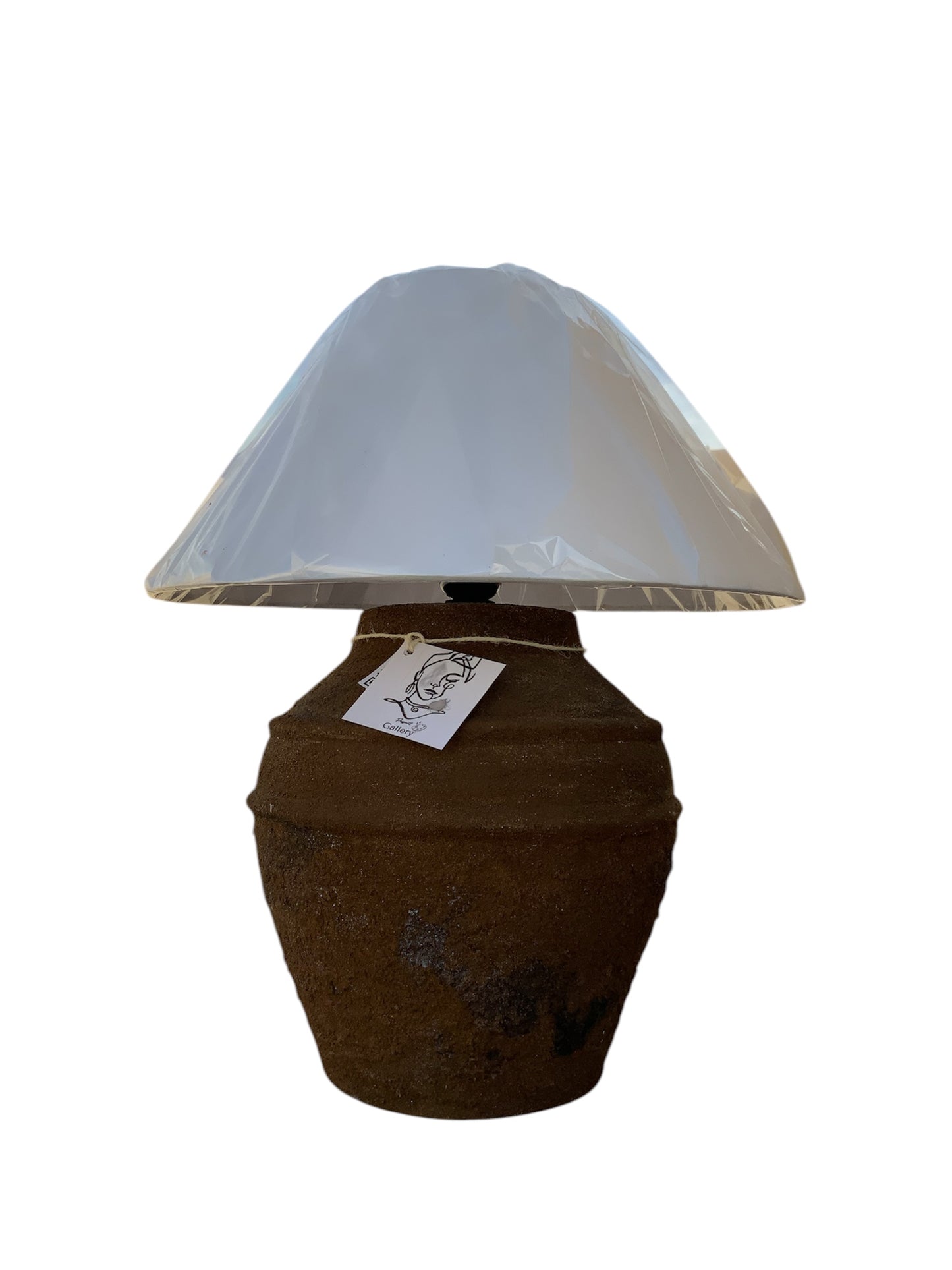 Choco Lamp “Hand-Painted Pottery Lamp”