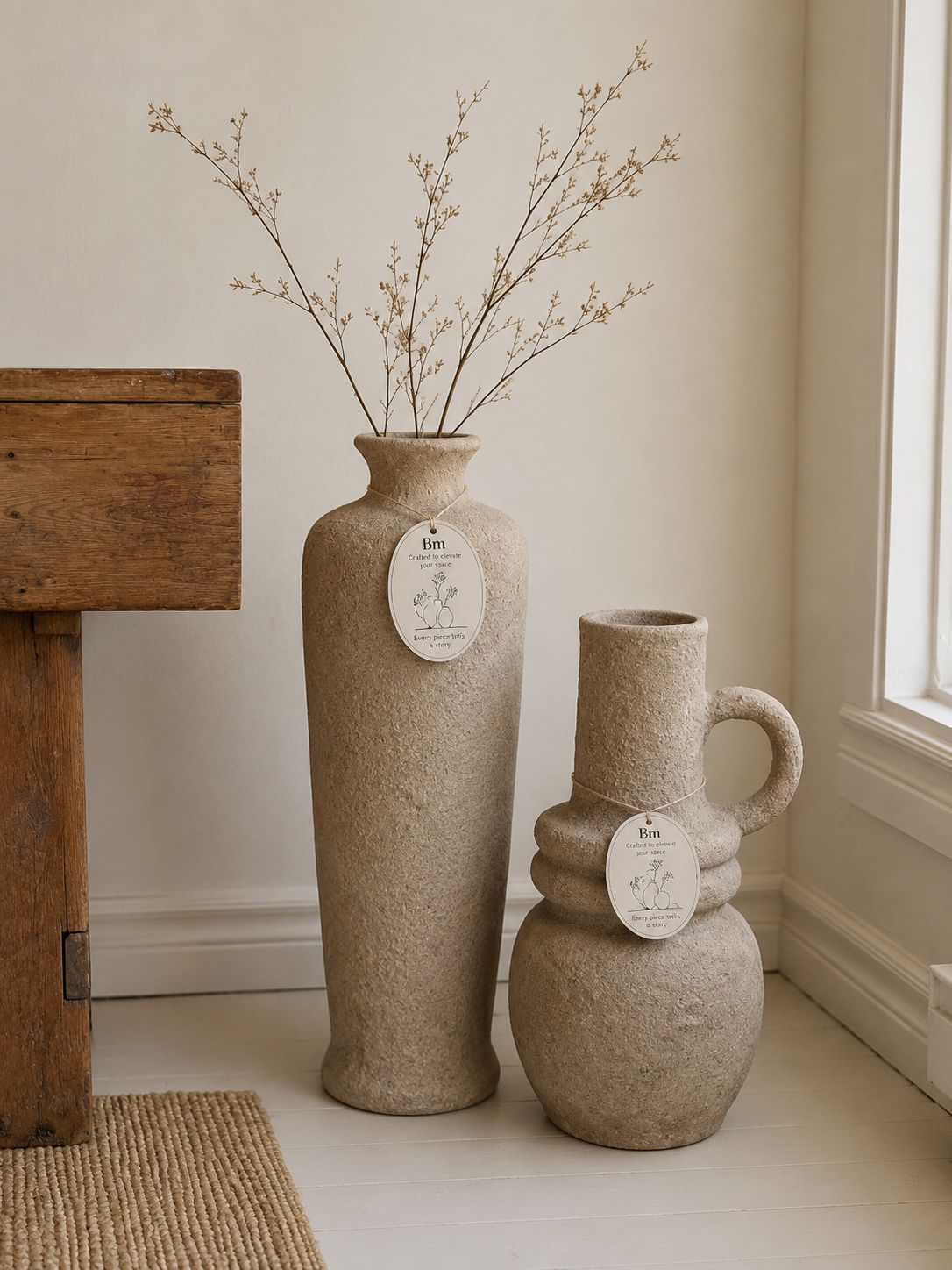 Modern Floor Vase Set