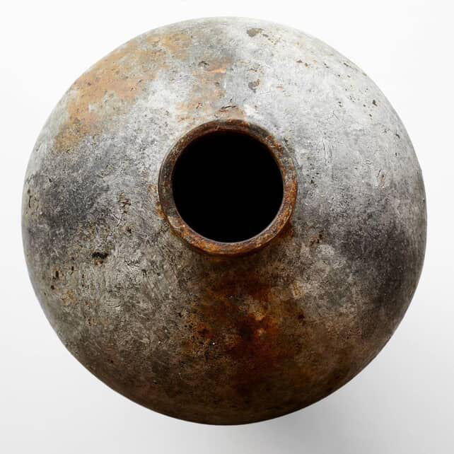 Rustic Industrial Cement Floor Vase