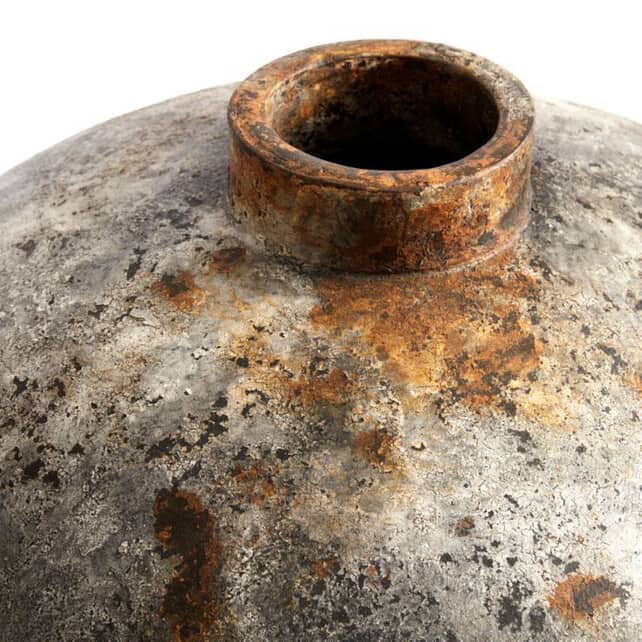 Rustic Industrial Cement Floor Vase