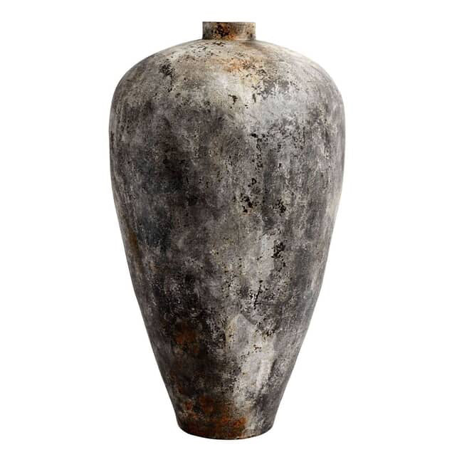 Rustic Industrial Cement Floor Vase