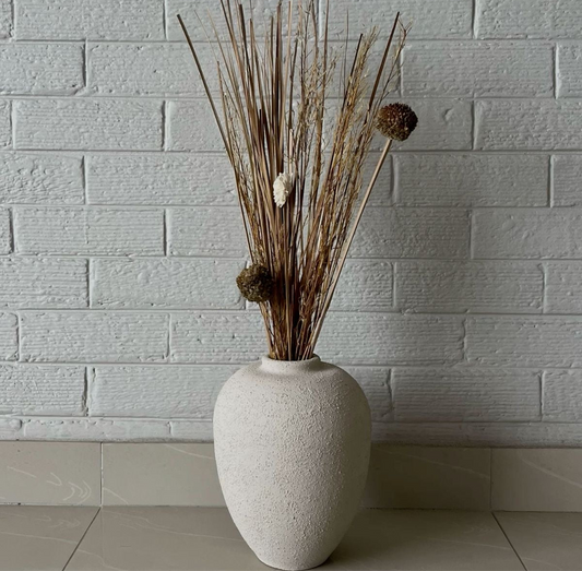 Serene Essence Vase “Hand-Painted Pottery vase ”
