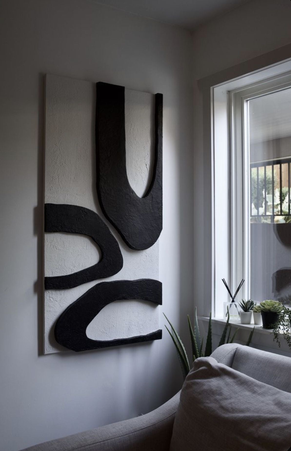 Luxury 3D Textured Abstract Wall Art | Handmade Painting 100 x 150 cm