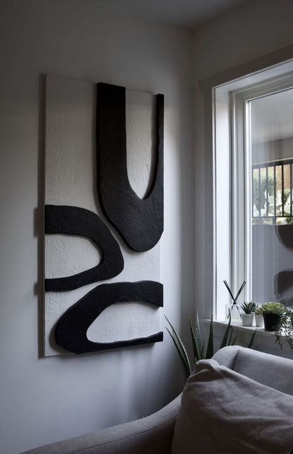 Luxury 3D Textured Abstract Wall Art | Handmade Painting 100 x 150 cm