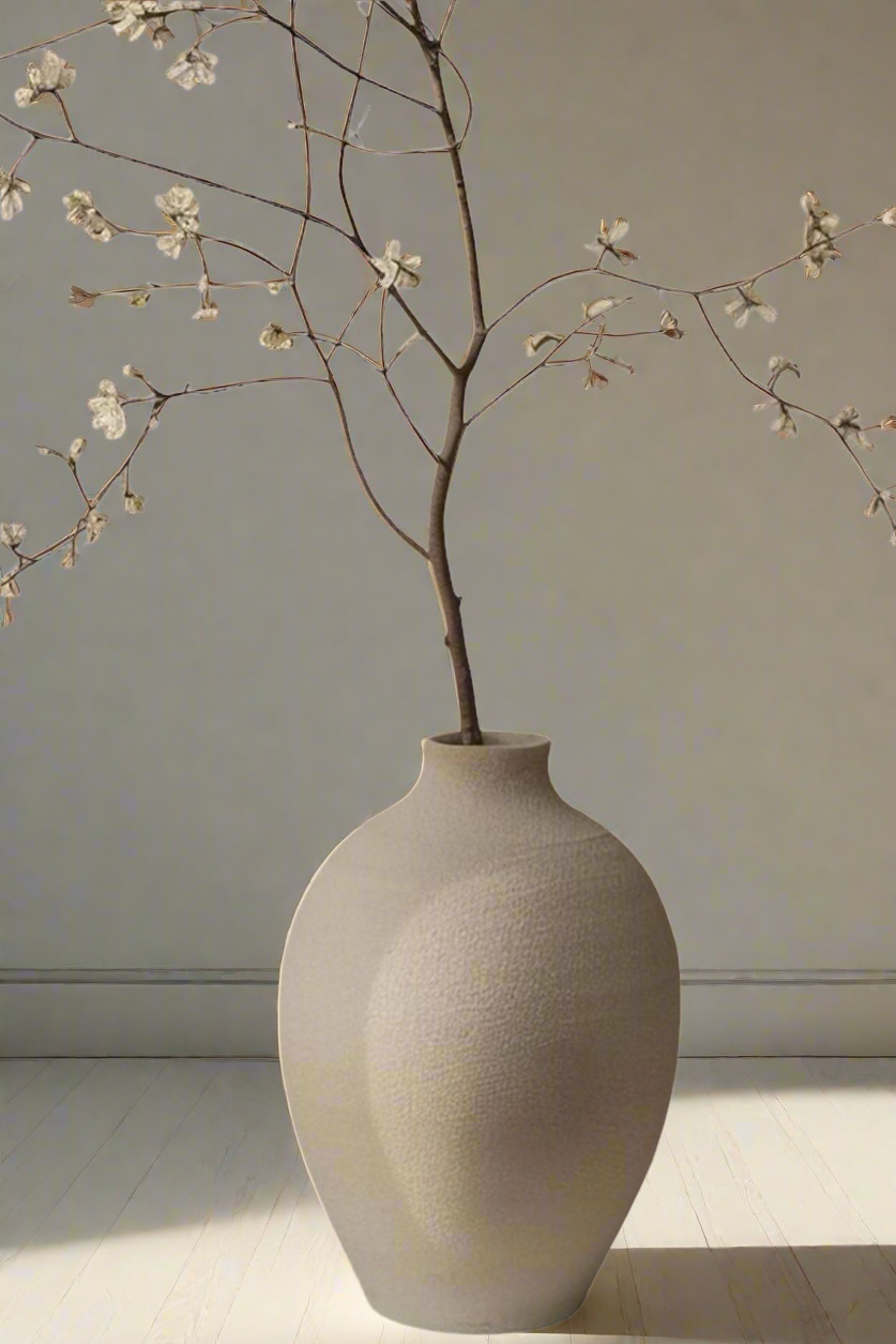 Tranquil vase “Hand-Painted Pottery vase ”