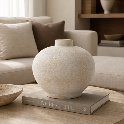 Lvory Bloom “Hand-Painted Pottery vase”