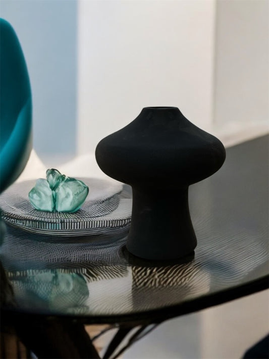 Midnight Mushroom vase