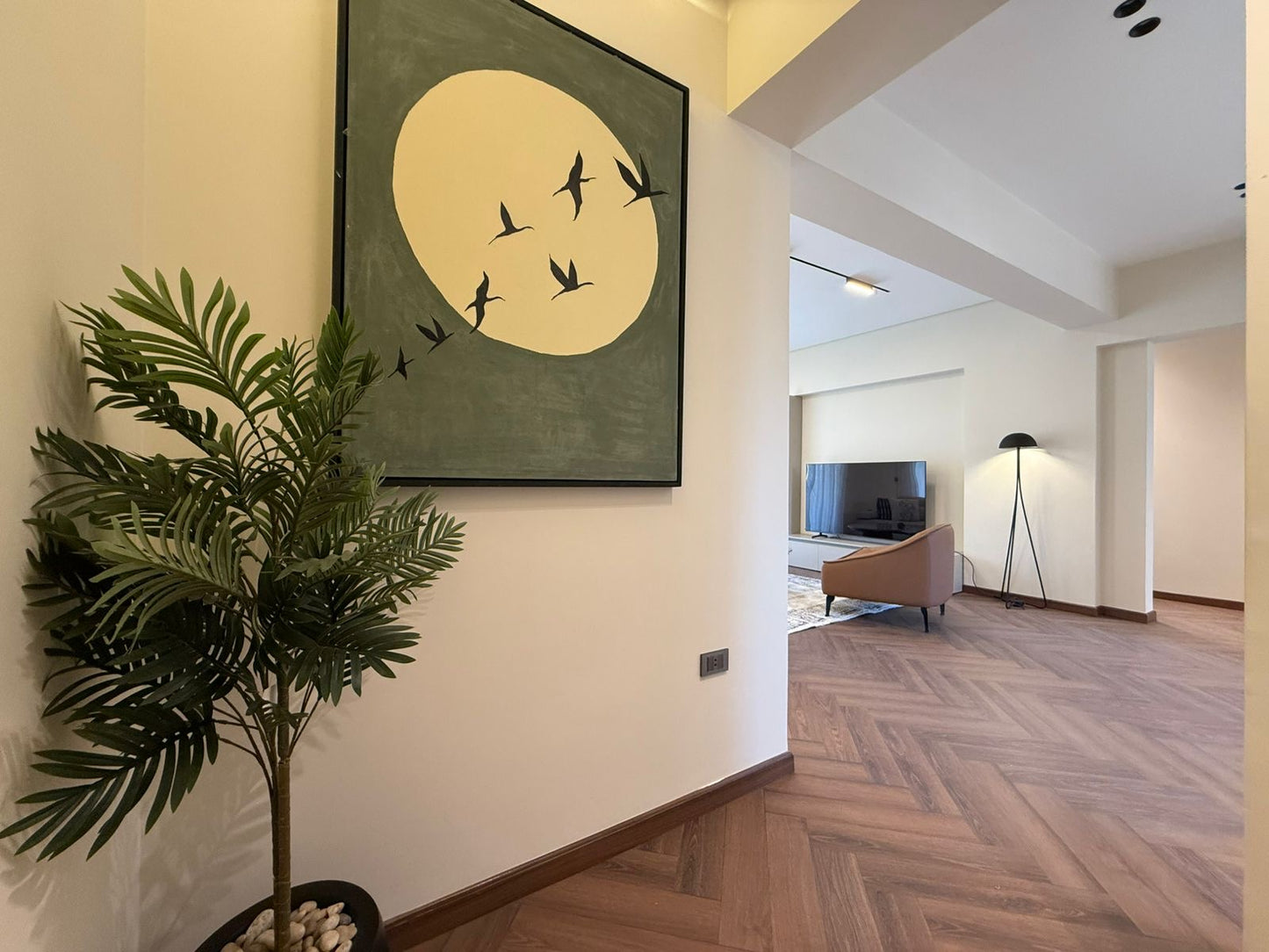 Luxury Bird Wall Art | Handmade Modern Painting 150 x 100 cm