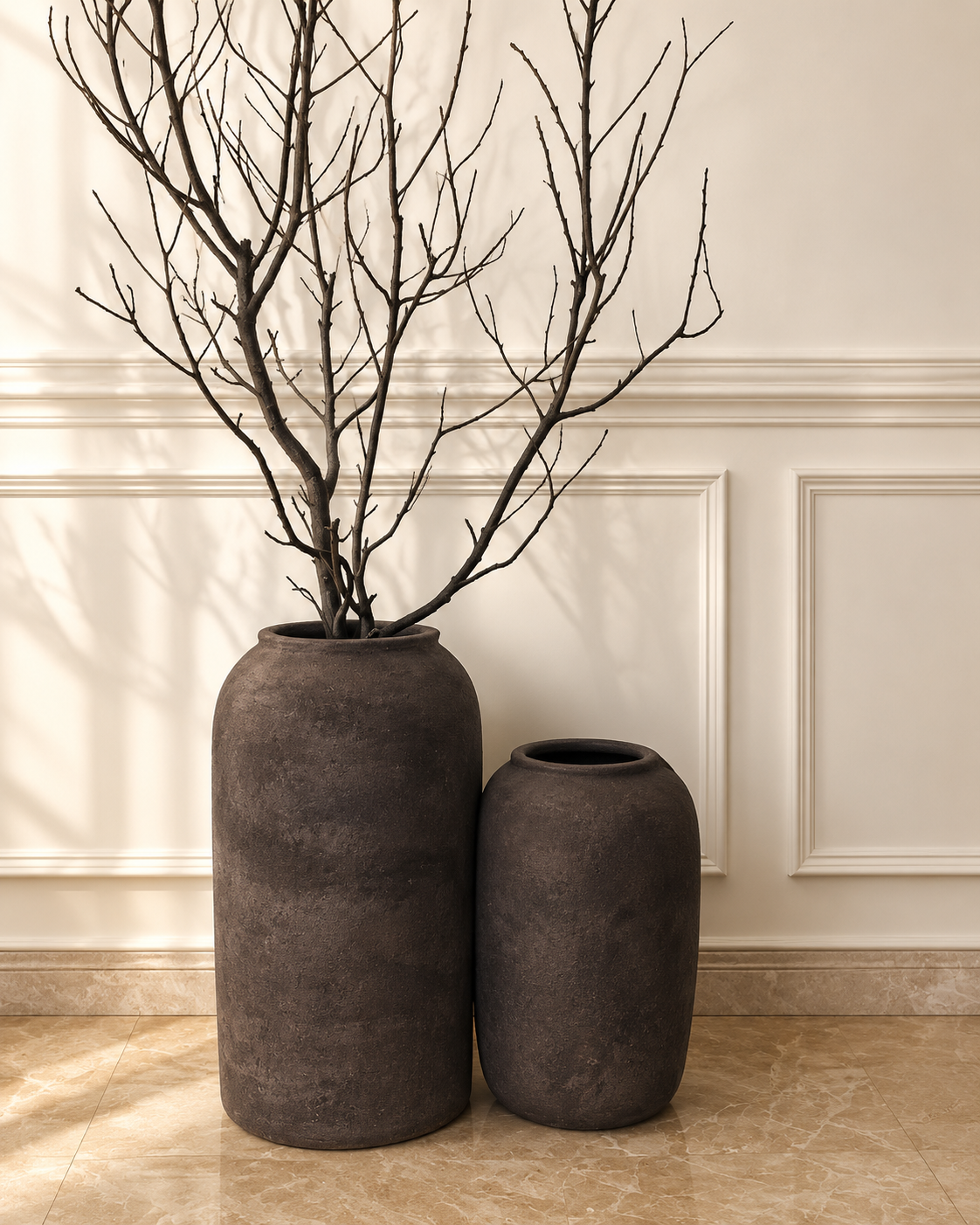 Artisan Floor Vase Set