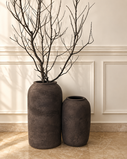 Artisan Floor Vase Set
