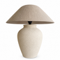 Latte Lamp “Hand-Painted Pottery Lamp”