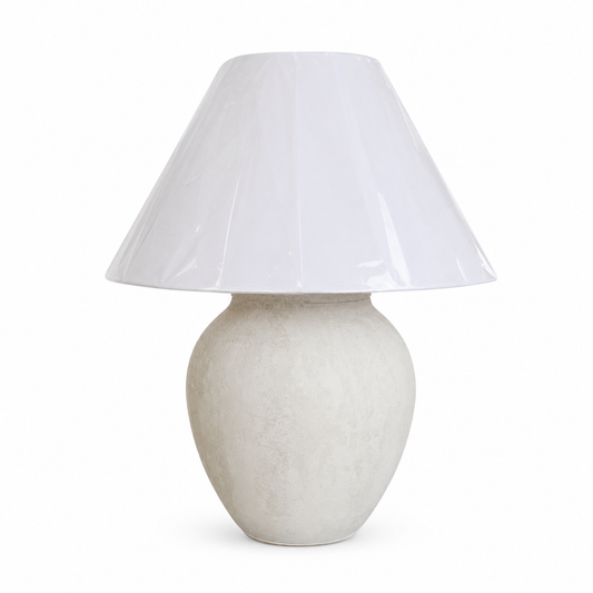 Pure Glow “Hand-Painted Pottery Lamp”