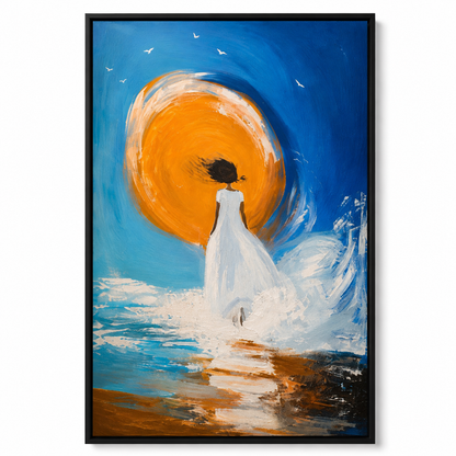 Luxury Textured Figurative Wall Art | Handmade Painting 150 x 100 cm