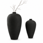 Black rock. “Hand-Painted Pottery vase ”