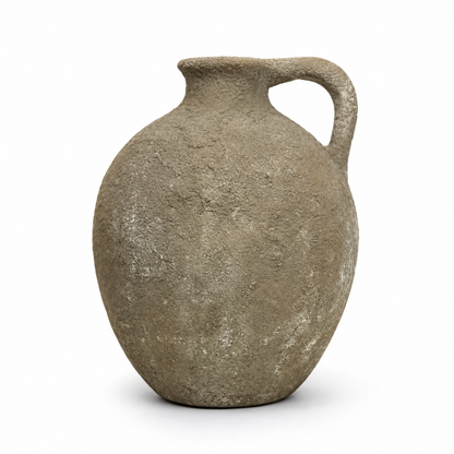 Ash Jug “Hand-Painted Pottery vase ”