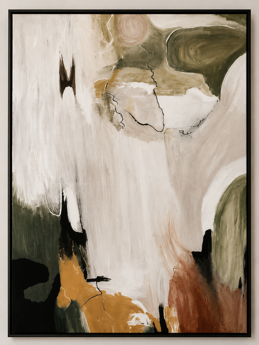 Luxury Abstract Wall Art Painting | Handmade Artwork 150 x 100 cm