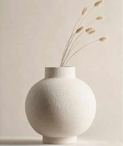 Clarity Vase “Hand-Painted Pottery vase ”