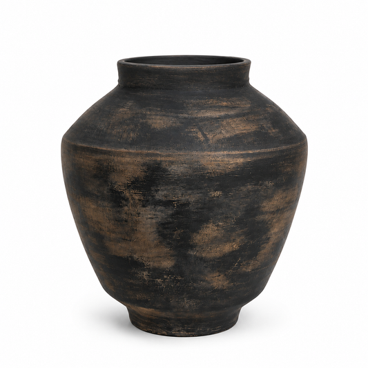 Shadow pot “Hand-Painted Pottery vase”