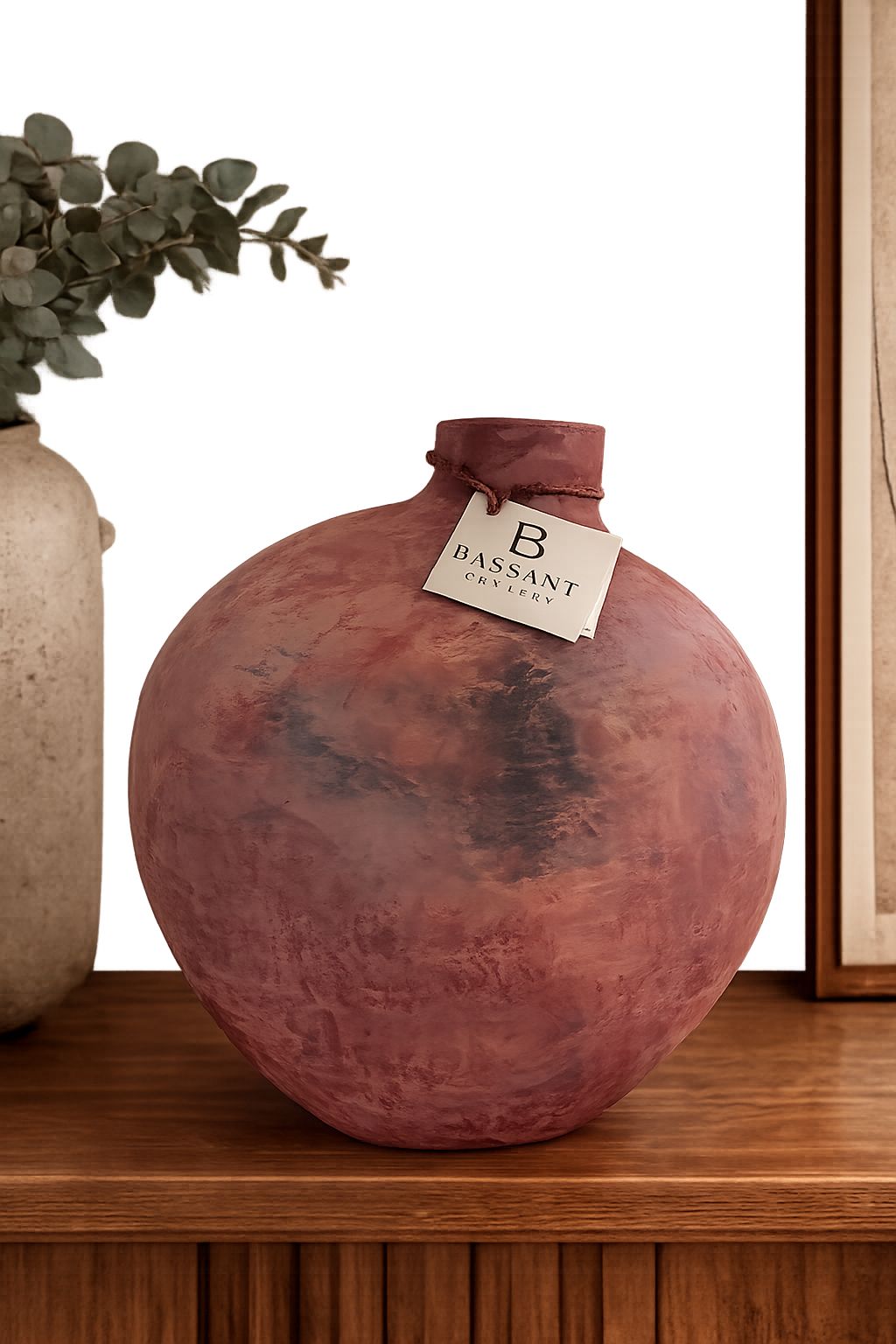 Round Decorative Vase