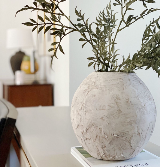 Nova. “Hand-Painted Pottery vase ”