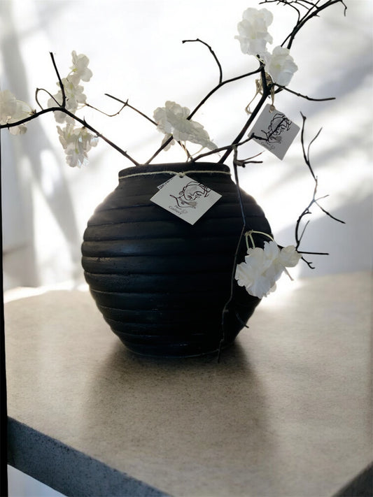 Leil vase “Hand-Painted Pottery vase ”