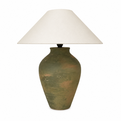 Nova Lamp “Hand-Painted Pottery Lamp”