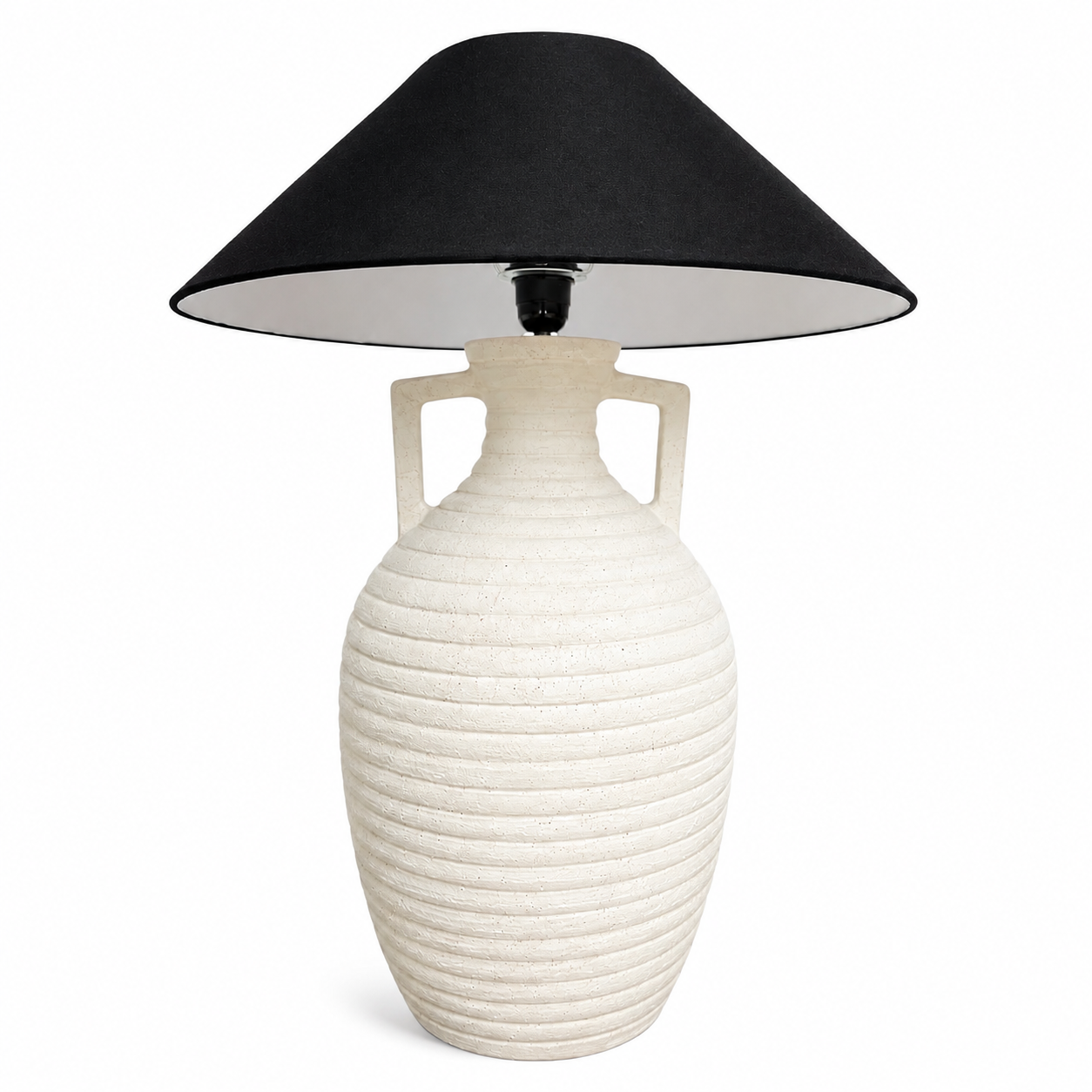 Jar Lamp “Hand-Painted Pottery Lamp”