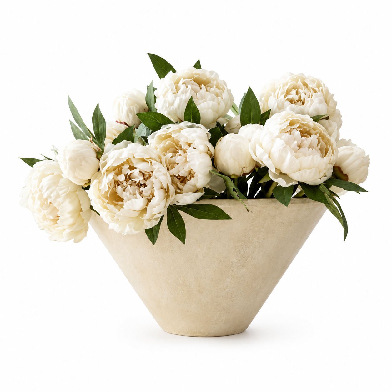 Ivory Bloom Handmade Vase