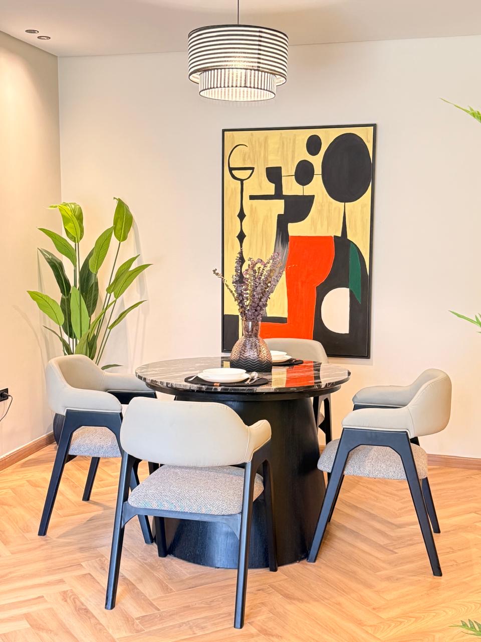 Modern Geometric Abstract Artwork – 150 x 100 cm