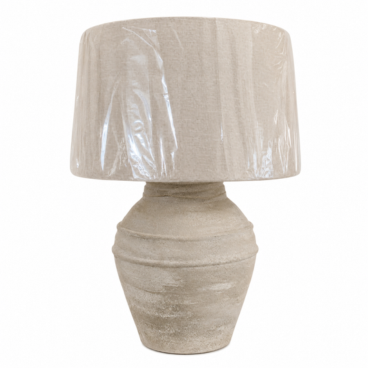 Sukoon “Hand-Painted Pottery Lamp”