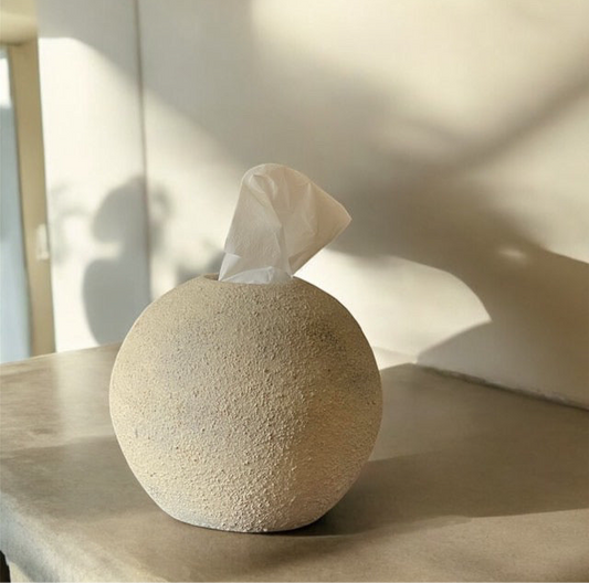 Terra Sphere. “Hand-Painted Pottery vase ”