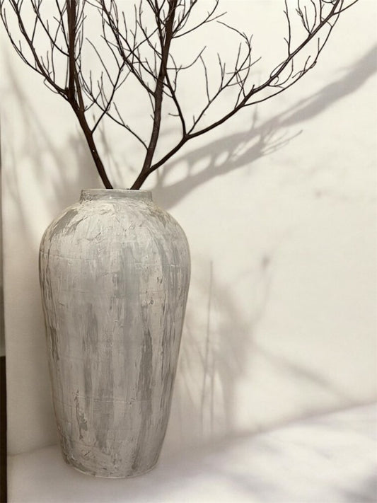 Ethereal Elegance “Hand-Painted Pottery vase ”