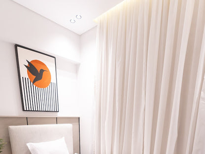 Handmade Bird Wall Art Set | Modern Diptych Paintings 80 x 60 cm