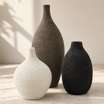 Night set “Hand-Painted Pottery vase ”