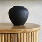 Black Elegant  “Hand-Painted Pottery vase ”