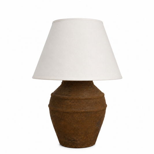 Choco Lamp “Hand-Painted Pottery Lamp”