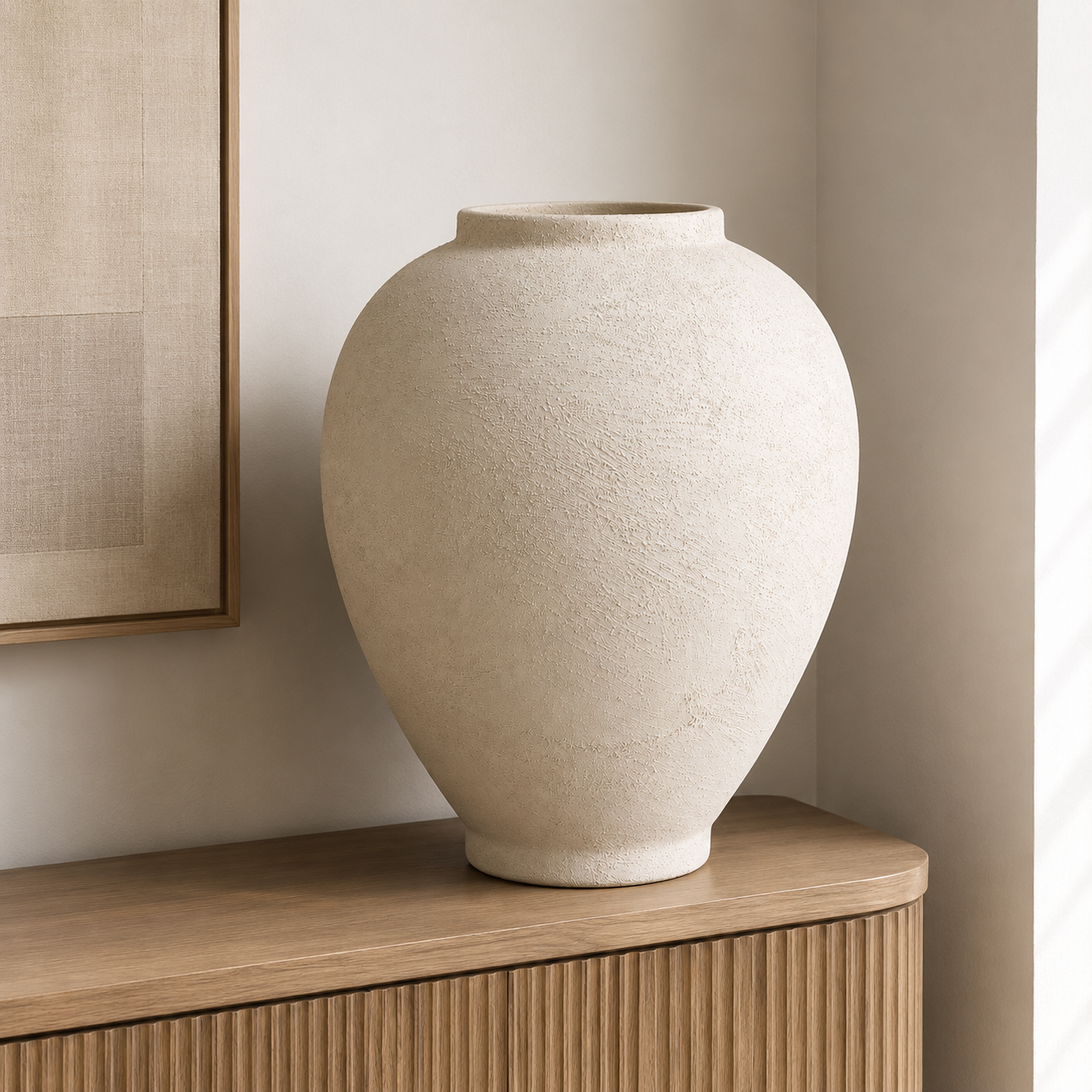 Pure Essence “Hand-Painted Pottery vase ”
