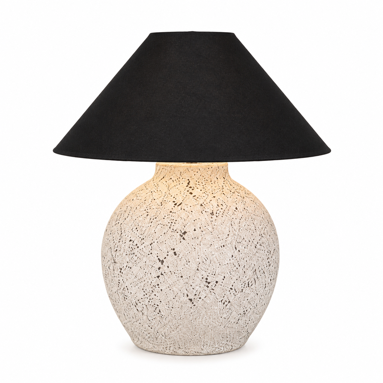 Abelia Handmade Pottery Table Lamp | Custom Color Handmade Home Decor