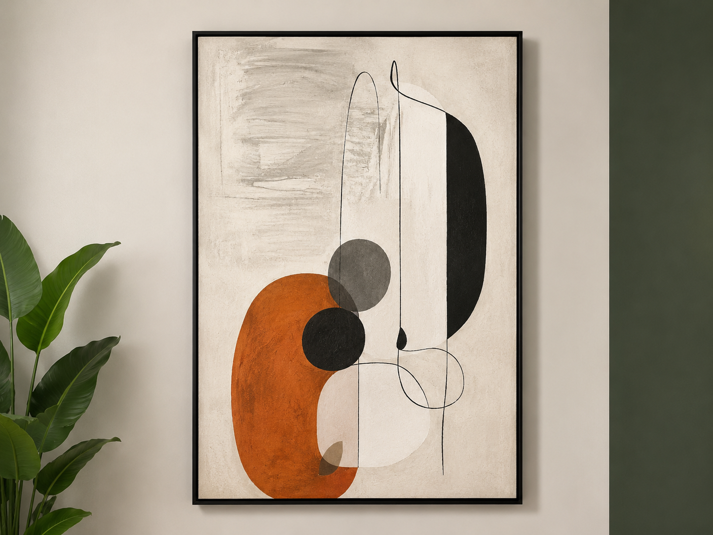 Luxury Geometric Abstract Wall Art | Handmade Painting 150 x 100 cm