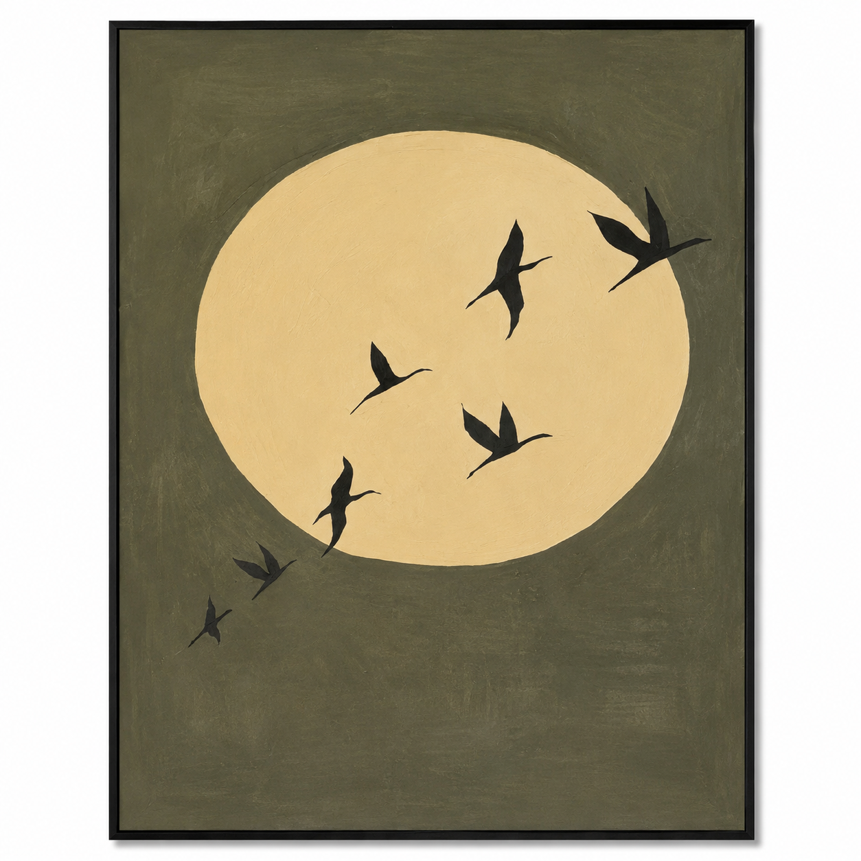Luxury Bird Wall Art | Handmade Modern Painting 150 x 100 cm