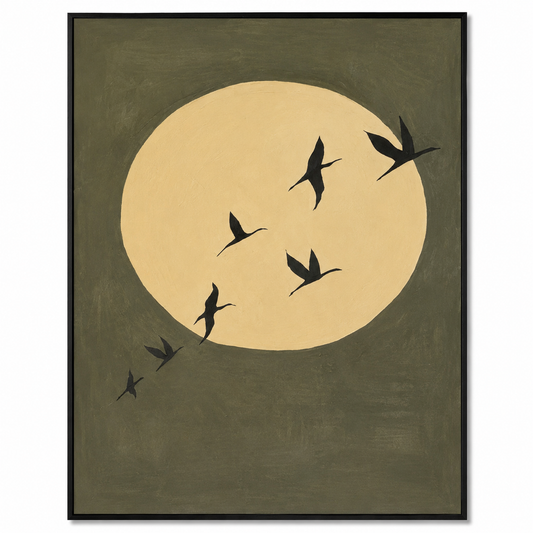 Luxury Bird Wall Art | Handmade Modern Painting 150 x 100 cm
