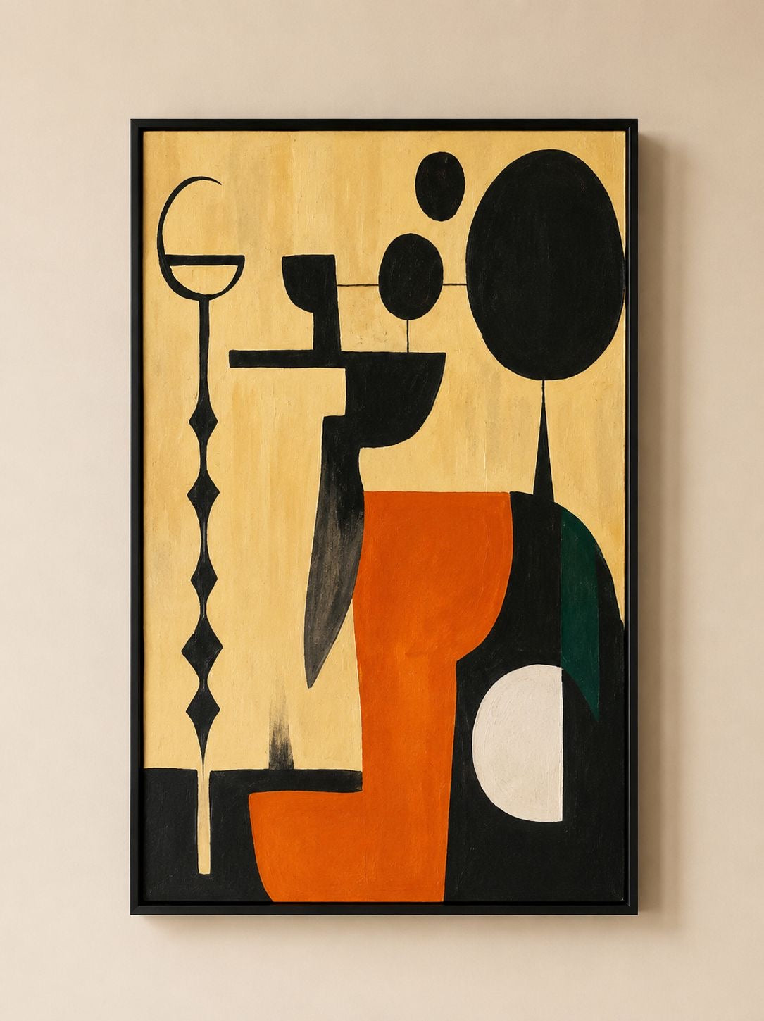 Modern Geometric Abstract Artwork – 150 x 100 cm