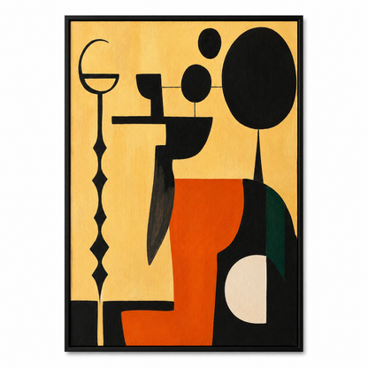 Modern Geometric Abstract Artwork – 150 x 100 cm