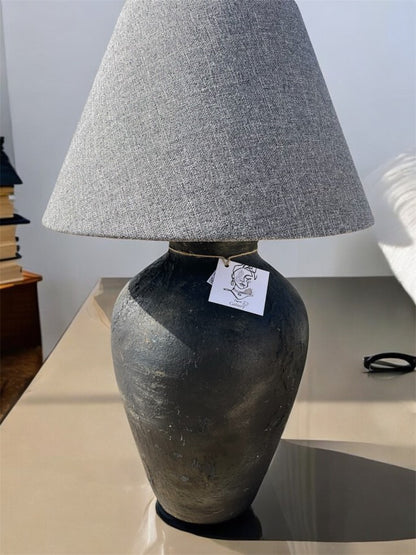 Lava Lamp “Hand-Painted Pottery Lamp”