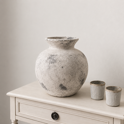 Serenity Vase “Hand-Painted Pottery vase ”