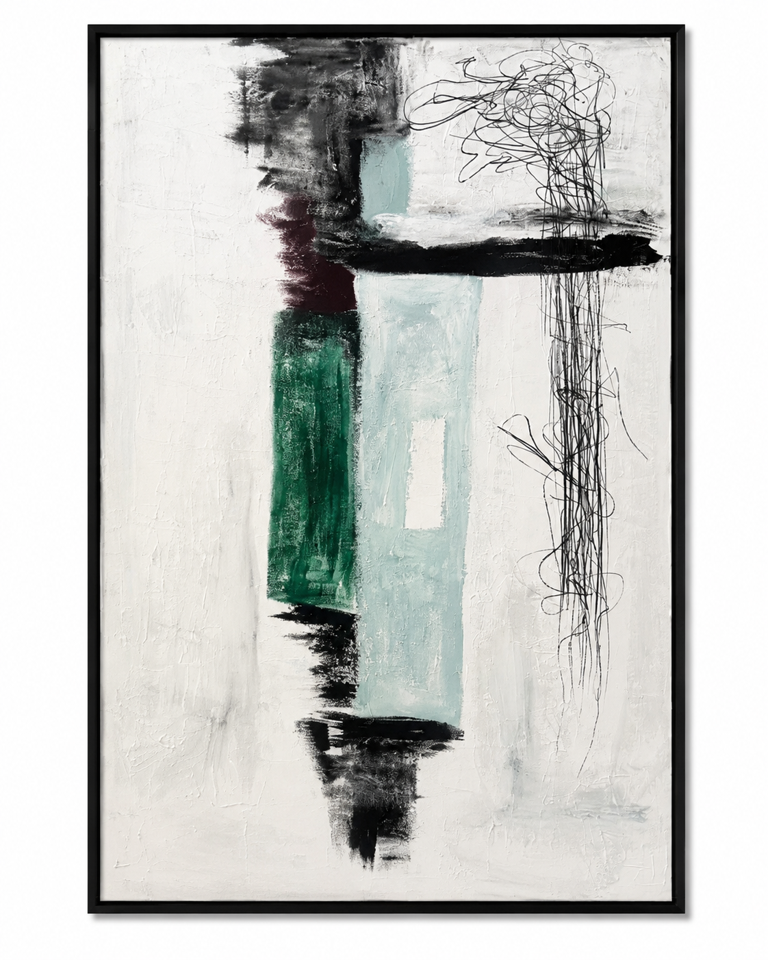 Luxury Textured Abstract Wall Art | Handmade Painting 150 x 100 cm
