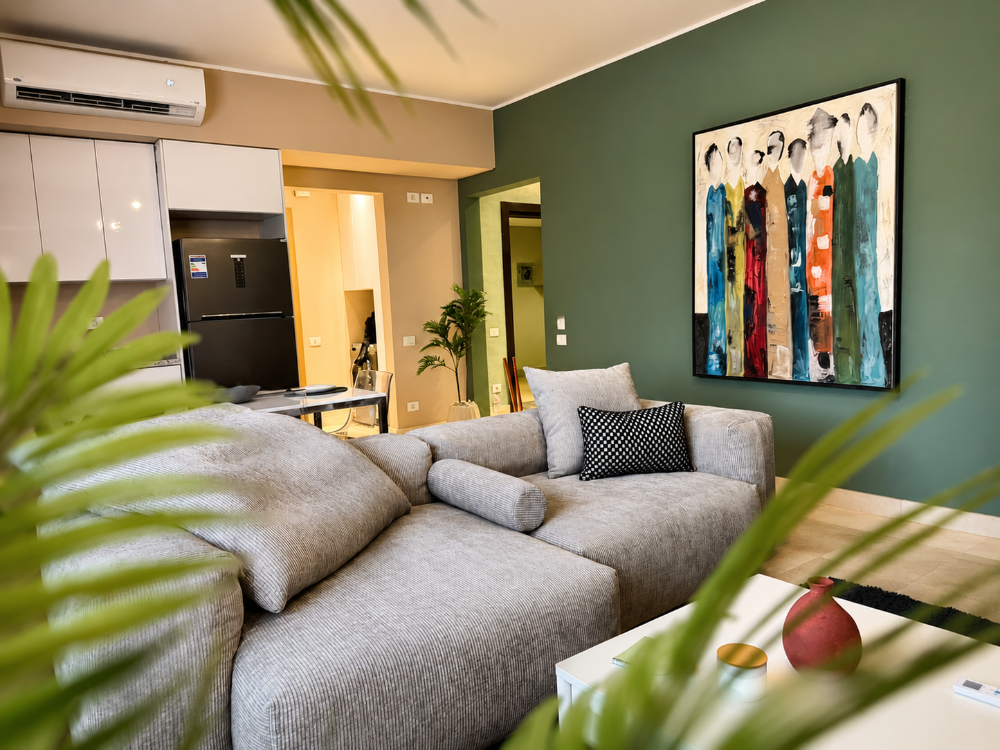 Abstract People Painting – Handmade Contemporary Wall Art 150 x 100 cm